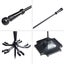 Grillz Fireplace Tool Set Place Tools Poker Brush Shovel Stand Tongs Carousel 3