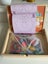 NEW Big Wooden Box with magnetic mozaiek pieces Carousel 8