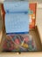 NEW Big Wooden Box with magnetic mozaiek pieces Carousel 9