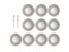 10pcs 16/30/40mm Diamond Saw Blade Mini Grinding Wheel Saw Cutting Disc Carousel 3