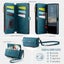 Samsung Galaxy S24 FE Crossbody Case with Strap & Zipper Pocket [Teal] Carousel 5