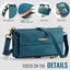 Samsung Galaxy S24 FE Crossbody Case with Strap & Zipper Pocket [Teal] Carousel 6
