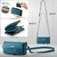 Samsung Galaxy S24 FE Crossbody Case with Strap & Zipper Pocket [Teal] Carousel 7