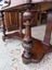 An Antique Victorian Era Solid Mahogany Console or Hallway Table Carousel 8