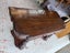 An Antique Victorian Era Solid Mahogany Console or Hallway Table Carousel 9