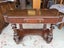An Antique Victorian Era Solid Mahogany Console or Hallway Table Carousel 11