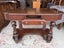 An Antique Victorian Era Solid Mahogany Console or Hallway Table Carousel 15