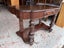 An Antique Victorian Era Solid Mahogany Console or Hallway Table Carousel 17