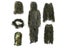 Camouflage Clothing 3D Withered Grass Ghillie Suit 5 PCS Hunting Suit Hunting Carousel 1