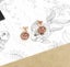 925 Sterling Silver Pink Luna Stud Earrings For Women Carousel 5
