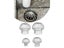 50-160mm Strainer Garden Landscaping Floor Drain Gutter Guard Roof Guttering Carousel 3