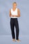 Vassalli Slim Leg Ankle Grazer Full Elastic Waist Pants Ink Carousel 3
