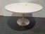 Small meeting table with cable holes 120 cm dia Carousel 3