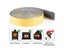 High Temperature 2M Fibreglass Rope Wood Stove Door Seal Gasket Fireplace Seal Carousel 6