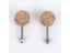 Hemp Rope Drawer Knobs Round Handmade Cabinets Dresser Handles Wood Kitchen Carousel 3