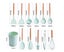 Silicone Kitchen Utensils Set ,Non-stick Kitchenware Cooking Tools Spoon Spat Carousel 4