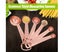 6Pcs/Set Stainless Steel Measuring Spoons Dry & Liquid Ingredients Cooking Ba Carousel 2