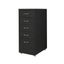 5 Drawers Portable Cabinet Rack Storage Steel Stackable Organiser Stand Black Carousel 1