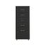 5 Drawers Portable Cabinet Rack Storage Steel Stackable Organiser Stand Black Carousel 2