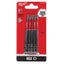 Milwaukee 48324574 5PCS 89mm Impact Duty Square #2 Alloy Steel Screw Driver Bit Carousel 1