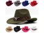 Western Cowboy Hat Tibetan Style Top Ladies Hat Roll Brim Cowgirl Cap Jazz Carousel 3