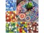 100g Mixed Mosaic Pieces Assorted Color Square Glitter Glass Mosaic Tiles For Carousel 3