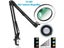 72LED 8X/10X NEW Illuminated Magnifier USB 3 Colors LED Magnifying Glass For Carousel 3