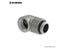 Barrow PC Water Cooling Rotary Fittings Tube Connector Sliding Tubing 90 Degree Carousel 1