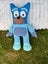 Handmade Bluey Plush – 46cm Tall – Super Soft Baby Yarn Carousel 8