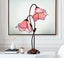 LARGR Water Lily Flower Style Tiffany Table Lamp (12034R) Carousel 4