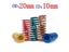 1pcs Outer Diameter 20mm Inner Diameter 10mm L20-100mm Spiral Stamping Carousel 3