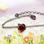 925 Sterling Silver Romantic Gift Red Rose Chain Bracelet Jewelry For Women Carousel 6