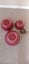 3 Red/burgandy serving/mixing bowls with 3 ramekins Carousel 1