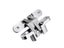 1 Pairs Hidden Gate Hinge Stainless Steel Concealed Hinges 180 Degree Folding Carousel 6