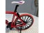 1:8 Mini Model Alloy Bicycle Diecast 19cm Metal Finger Adult Red Mini Bike Carousel 4