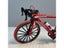 1:8 Mini Model Alloy Bicycle Diecast 19cm Metal Finger Adult Red Mini Bike Carousel 5