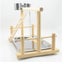bird stand toy playground with perching ladder small bird parrot pet utensils Carousel 2