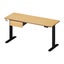 160Cm Electric Standing Desk Dual Motor Drawer Adjustable Oak Black Carousel 9