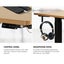 Oikiture Electric Standing Desk Frame Only Dual Motor Height Adjustable Carousel 8