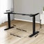 Oikiture Electric Standing Desk Frame Only Dual Motor Height Adjustable Carousel 3