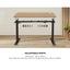Electric Standing Desk Leg Frame Dual / Single Motor Carousel 4
