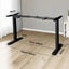 Electric Standing Desk Frame Only Single Motor Height Adjustable Carousel 3