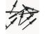 50pcs Aluminium Trifold Blind Rivets Black PaintedPop Bulb Blind Rivet Carousel 5