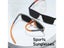 Men Women's Sports Sunglasses Square TR90 Frame Sun Glasses Eyewear Vintage Carousel 3