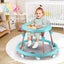3-In-1 Baby Walker Adjustable Stroller Kids Ride On Toy Black Mint Carousel 3