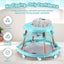 3-In-1 Baby Walker Adjustable Stroller Kids Ride On Toy Black Mint Carousel 5