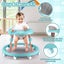 3-In-1 Baby Walker Adjustable Stroller Kids Ride On Toy Black Mint Carousel 7