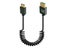 8K HDMI-Compatible To HDMI-Compatible Coiled Cable 48Gbps HDMI-Compatible To Carousel 1