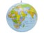 16inch Inflatable Globe Education Geography Toy Ball Map Balloon Beach Home Carousel 3