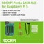 ROCKPI Penta SATA HAT - Up To 5x SATA Disks HAT For Raspberry Pi 5 And ROCK Pi Carousel 3